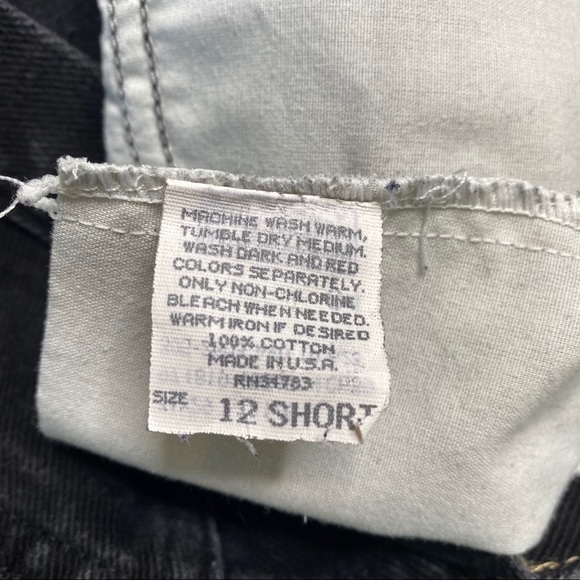 Vintage 80s Lee Black Jeans High Waist Made in USA - Picture 8 of 9